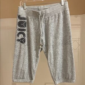 Juicy Couture Light Gray Cropped Pants